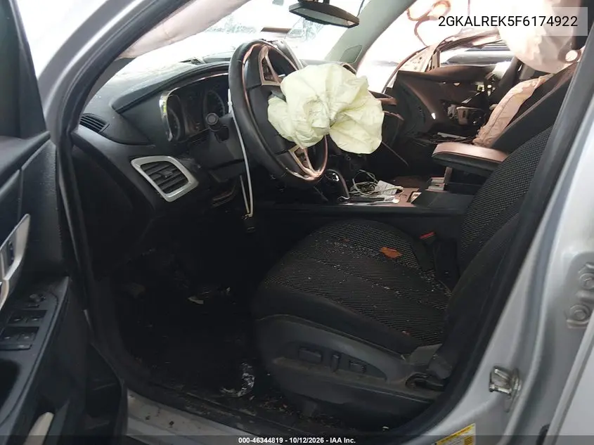 2015 GMC TERRAIN VIN 2GKALREK5F6174922 — фото 5