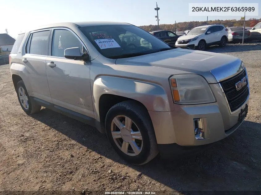 GMC TERRAIN 2015, VIN 2GKALMEK2F6365989