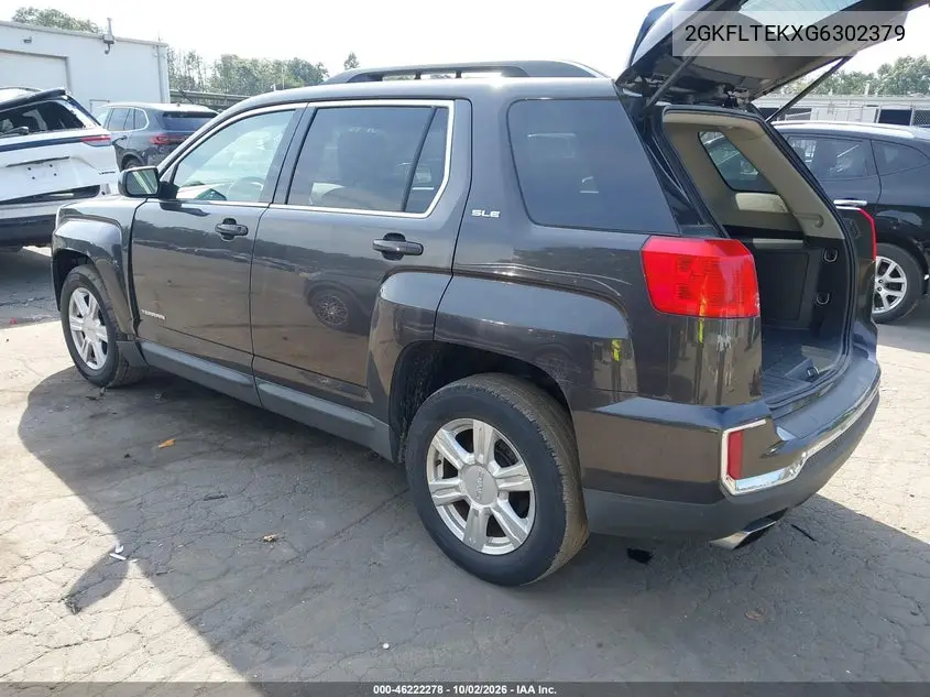 2016 GMC TERRAIN VIN 2GKFLTEKXG6302379 — фото 3