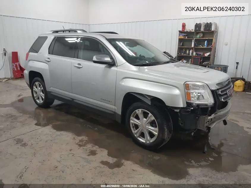 GMC TERRAIN 2016, VIN 2GKALPEK2G6240302
