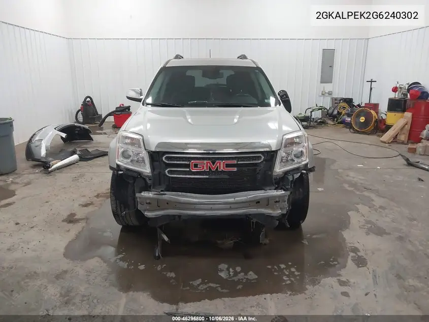 2016 GMC TERRAIN VIN 2GKALPEK2G6240302 — фото 13