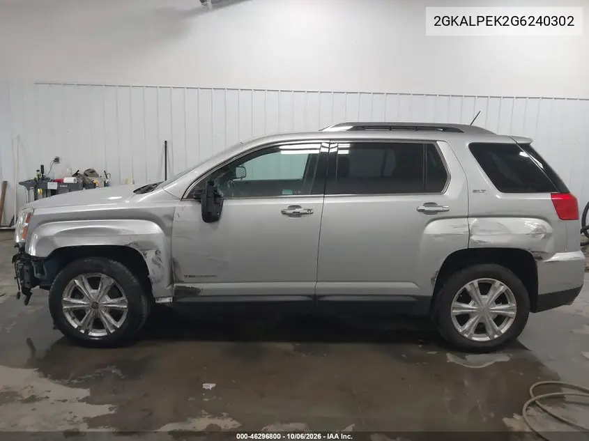 2016 GMC TERRAIN VIN 2GKALPEK2G6240302 — фото 15