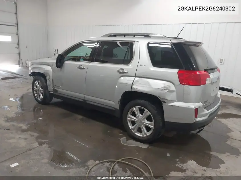 2016 GMC TERRAIN VIN 2GKALPEK2G6240302 — фото 3