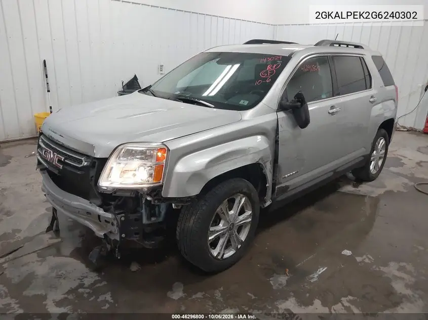 2016 GMC TERRAIN VIN 2GKALPEK2G6240302 — фото 6