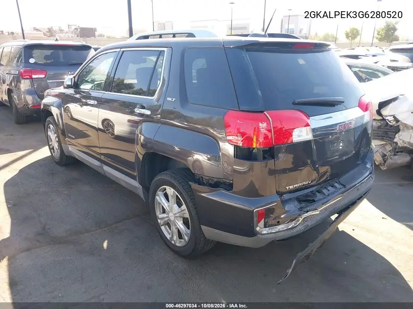 2016 GMC TERRAIN VIN 2GKALPEK3G6280520 — фото 3