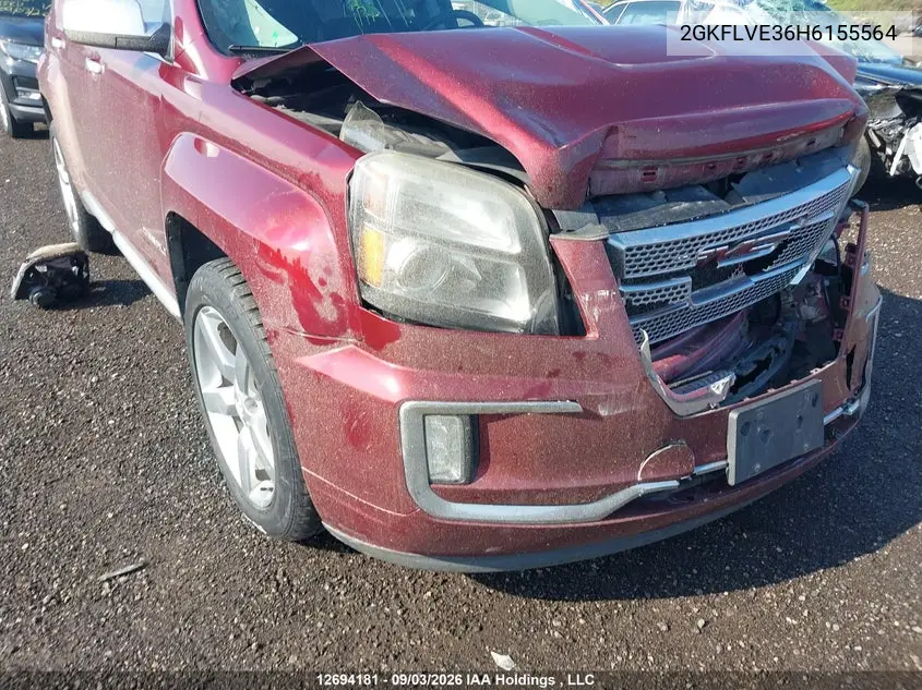 2017 GMC TERRAIN VIN 2GKFLVE36H6155564 — фото 17