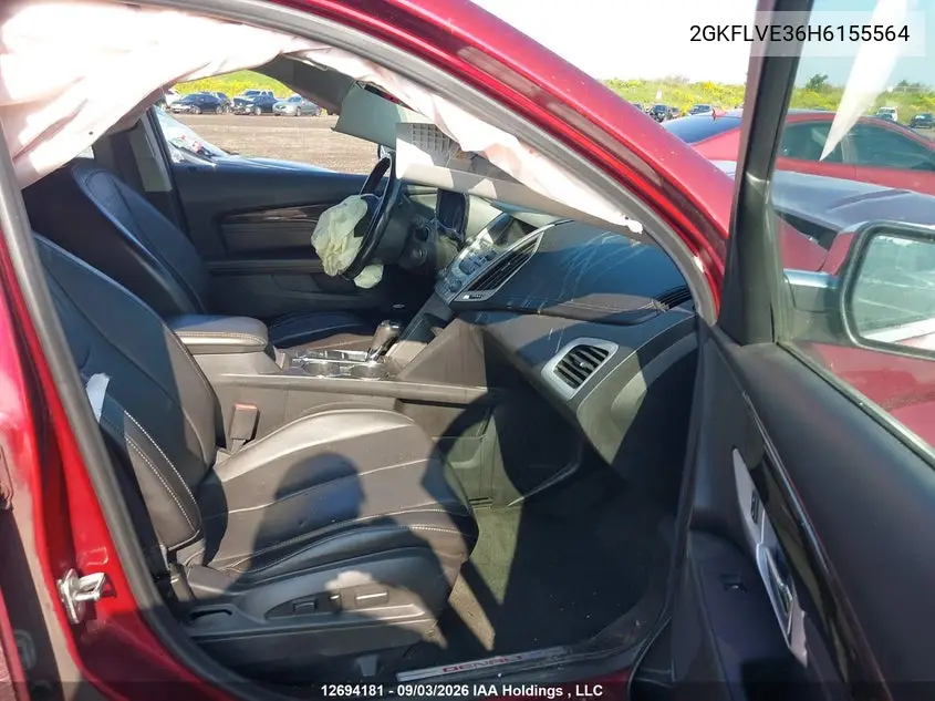 2017 GMC TERRAIN VIN 2GKFLVE36H6155564 — фото 5