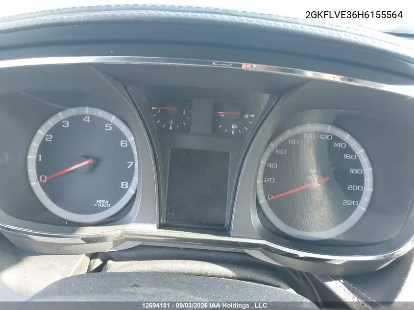 2017 GMC TERRAIN VIN 2GKFLVE36H6155564 — фото 7