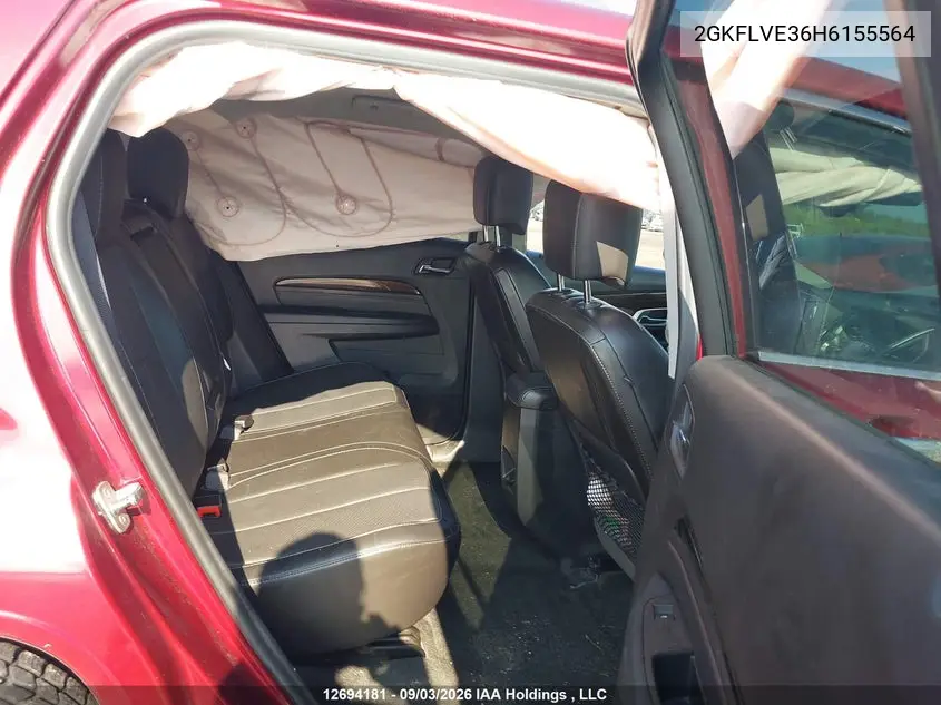 2017 GMC TERRAIN VIN 2GKFLVE36H6155564 — фото 8