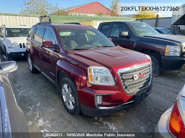 GMC TERRAIN 2017, VIN 2GKFLTEKXH6127360