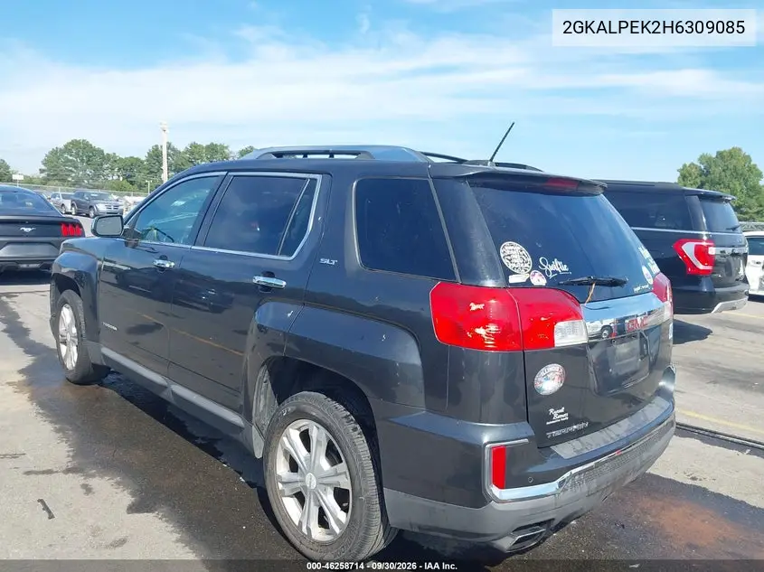 2017 GMC TERRAIN VIN 2GKALPEK2H6309085 — фото 3