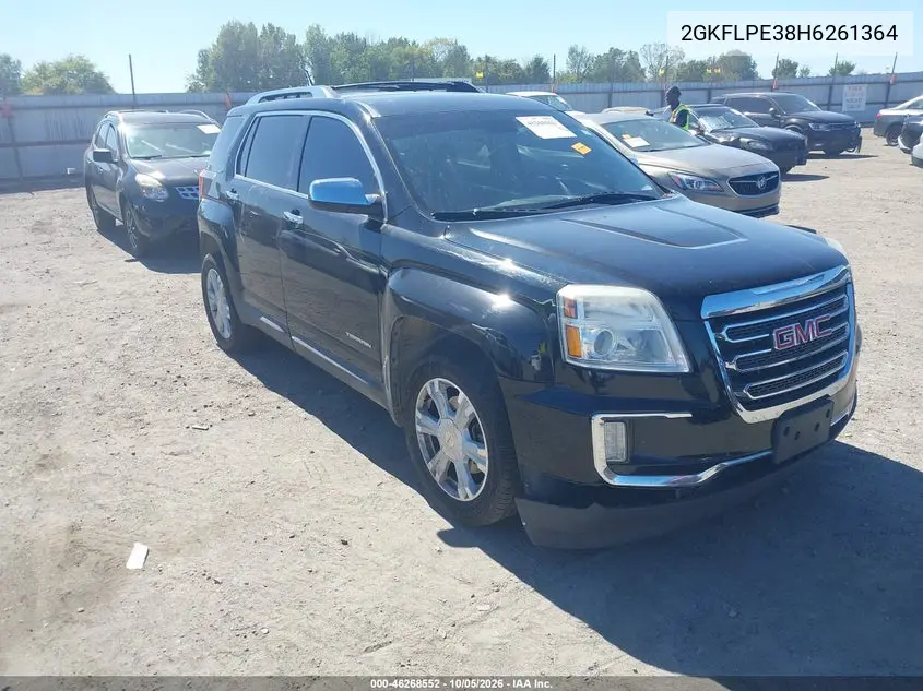 GMC TERRAIN 2017, VIN 2GKFLPE38H6261364