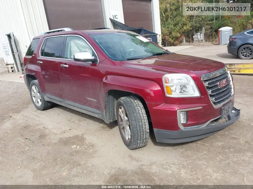GMC TERRAIN 2017, VIN 2GKFLUEK2H6301217