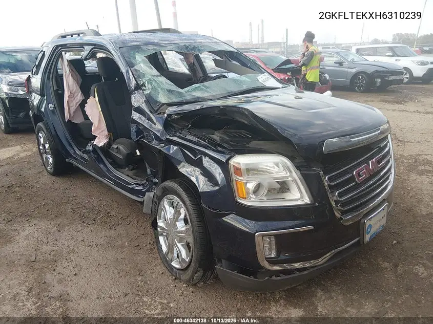 GMC TERRAIN 2017, VIN 2GKFLTEKXH6310239