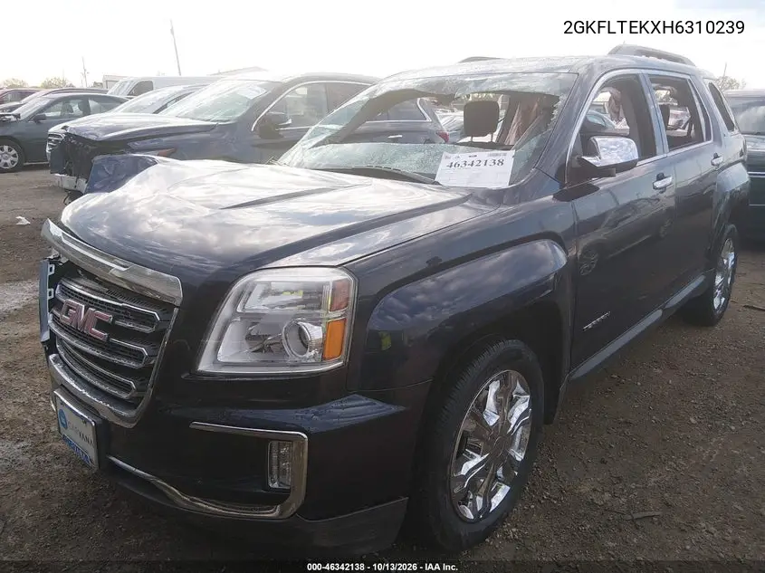 2017 GMC TERRAIN VIN 2GKFLTEKXH6310239 — фото 2