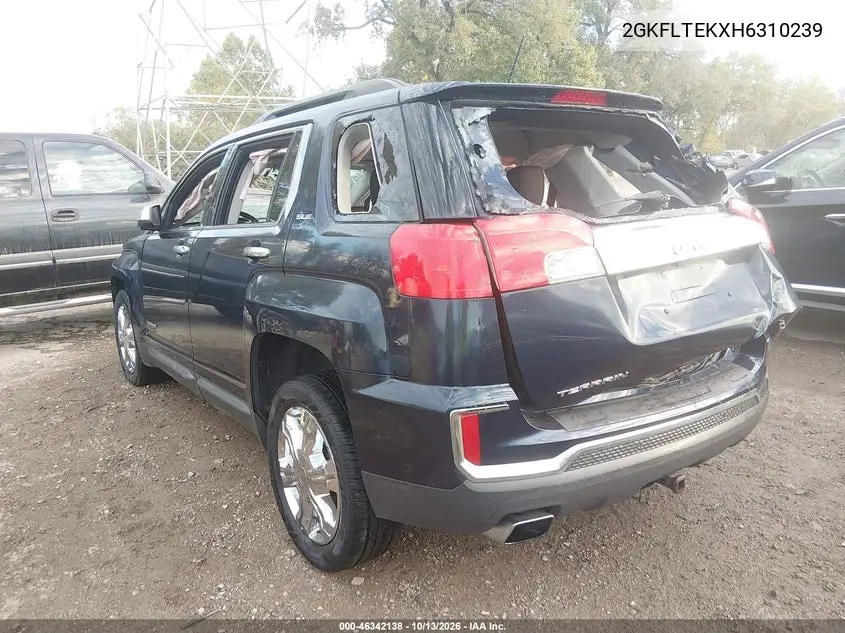 2017 GMC TERRAIN VIN 2GKFLTEKXH6310239 — фото 3