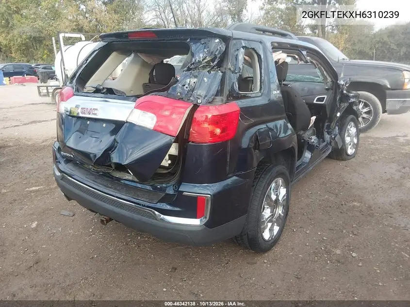 2017 GMC TERRAIN VIN 2GKFLTEKXH6310239 — фото 4