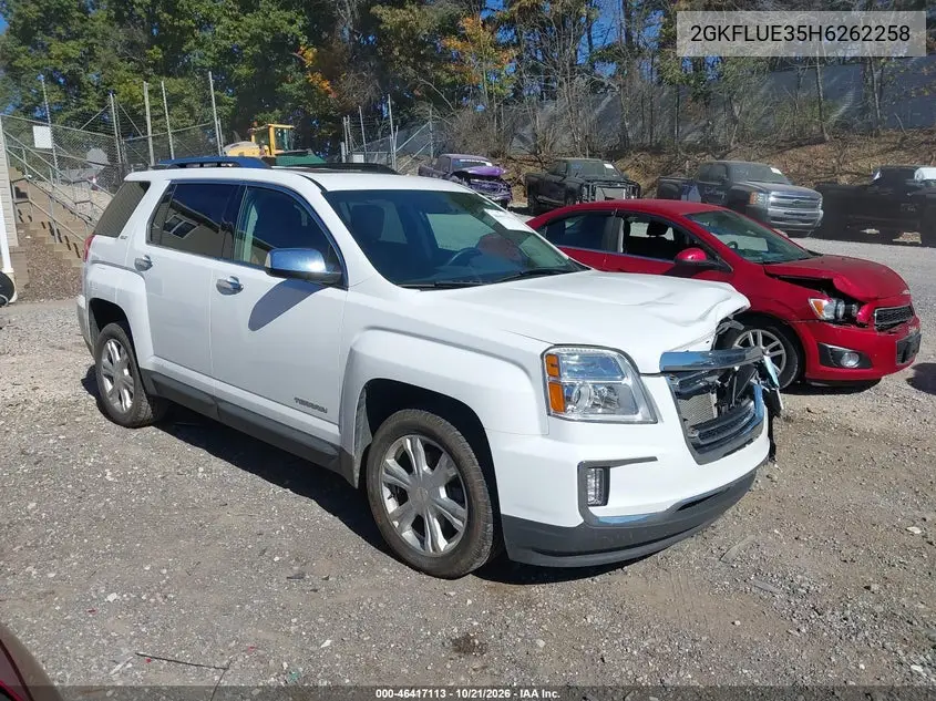 GMC TERRAIN 2017, VIN 2GKFLUE35H6262258