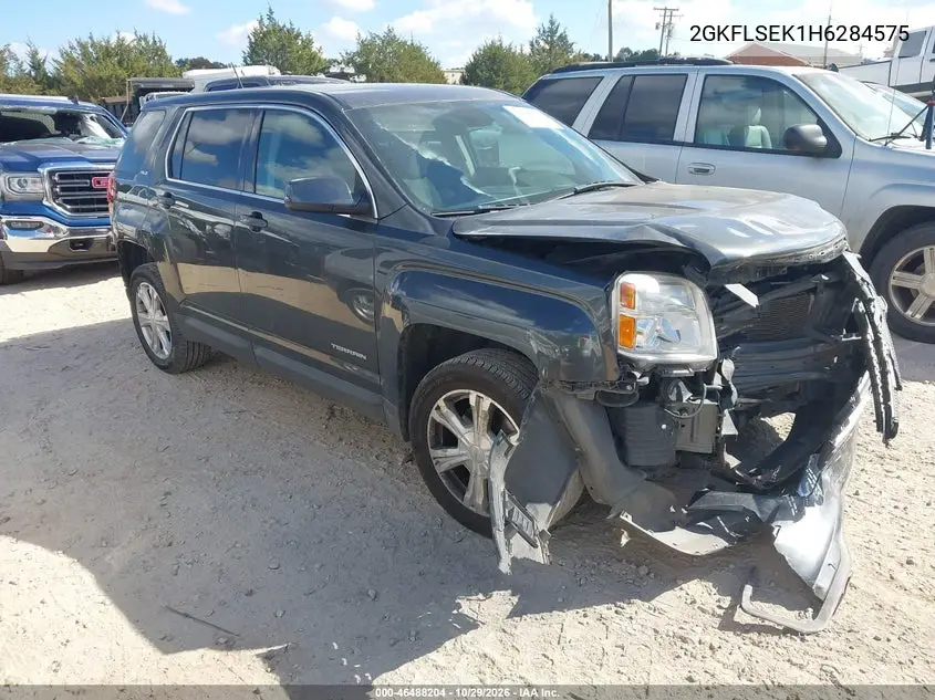 GMC TERRAIN 2017, VIN 2GKFLSEK1H6284575