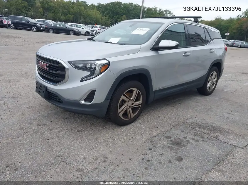 2018 GMC TERRAIN VIN 3GKALTEX7JL133396 — фото 2