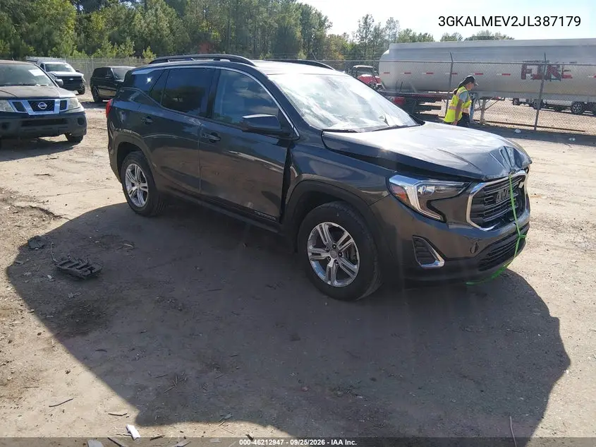 GMC TERRAIN 2018, VIN 3GKALMEV2JL387179