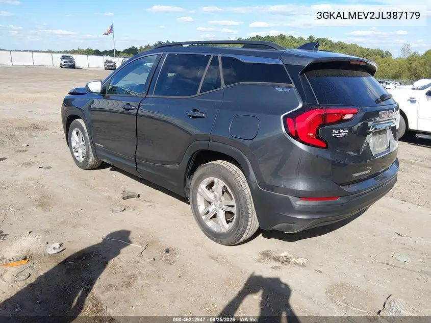 2018 GMC TERRAIN VIN 3GKALMEV2JL387179 — фото 3