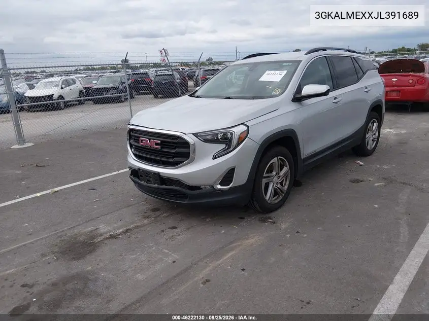 2018 GMC TERRAIN VIN 3GKALMEXXJL391689 — фото 2