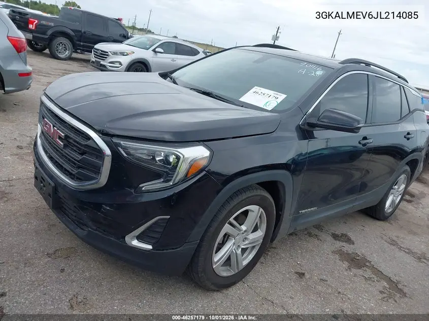 2018 GMC TERRAIN VIN 3GKALMEV6JL214085 — фото 2