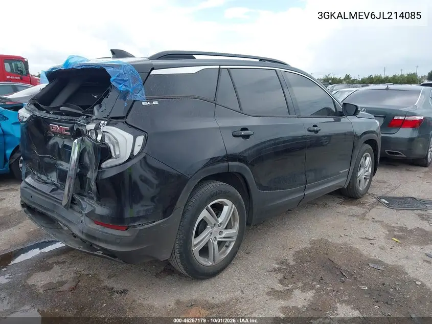 2018 GMC TERRAIN VIN 3GKALMEV6JL214085 — фото 4