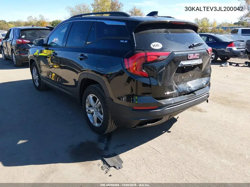 2018 GMC TERRAIN VIN 3GKALTEV3JL200042 — фото 3