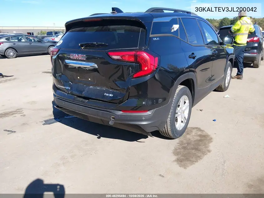 2018 GMC TERRAIN VIN 3GKALTEV3JL200042 — фото 4