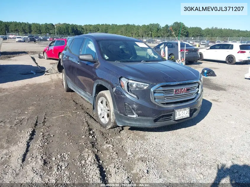 GMC TERRAIN 2018, VIN 3GKALMEV0JL371207