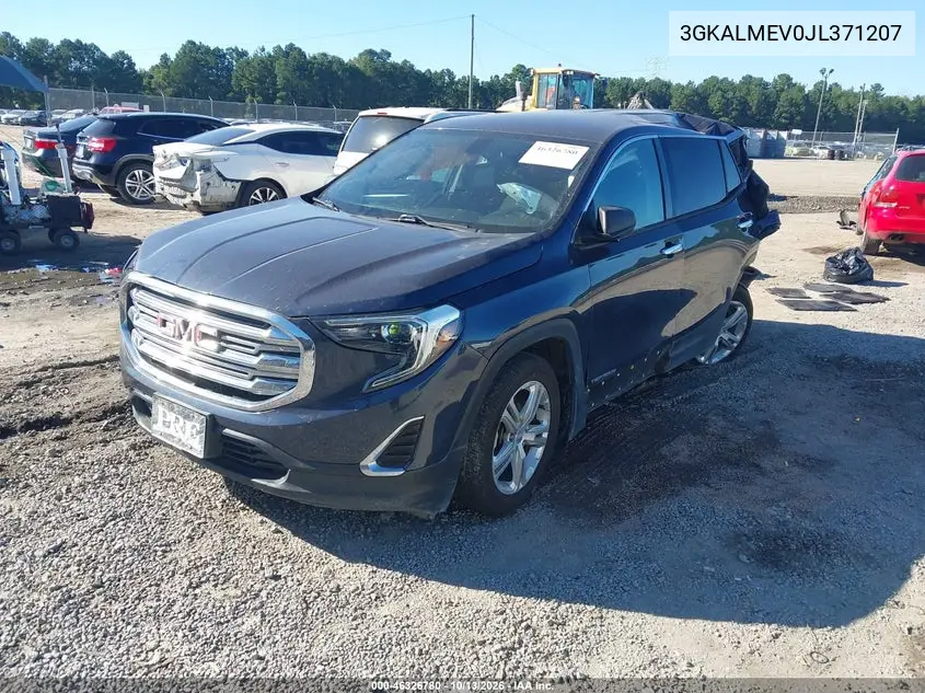 2018 GMC TERRAIN VIN 3GKALMEV0JL371207 — фото 2