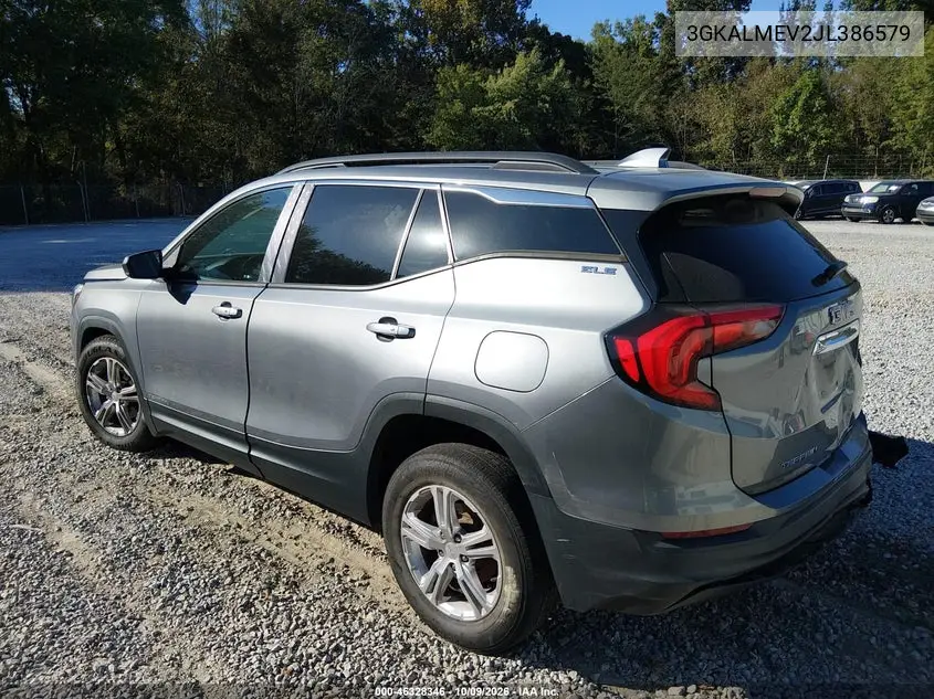 2018 GMC TERRAIN VIN 3GKALMEV2JL386579 — фото 3