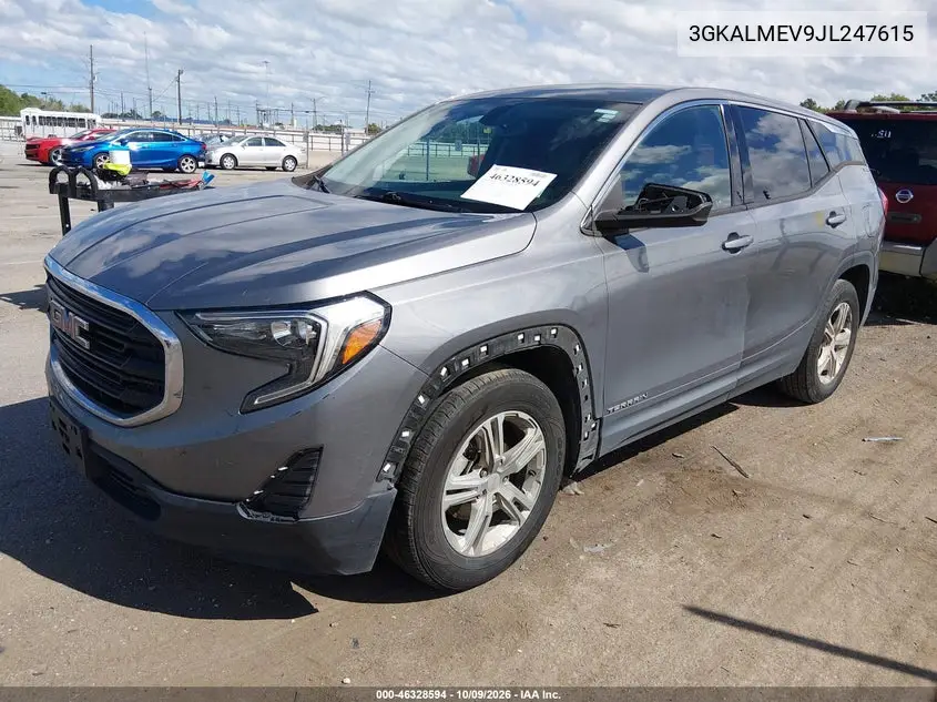 2018 GMC TERRAIN VIN 3GKALMEV9JL247615 — фото 2