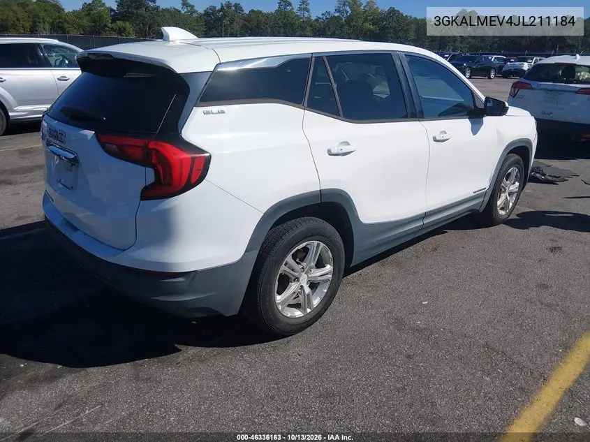 2018 GMC TERRAIN VIN 3GKALMEV4JL211184 — фото 4