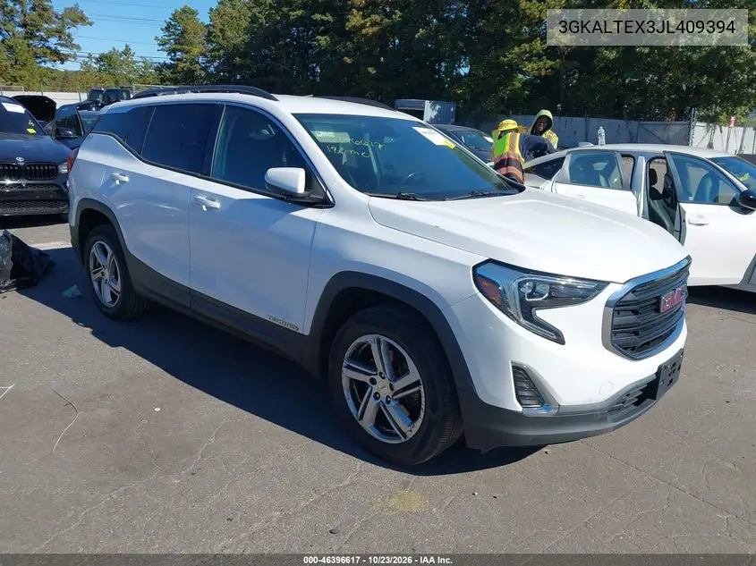 GMC TERRAIN 2018, VIN 3GKALTEX3JL409394