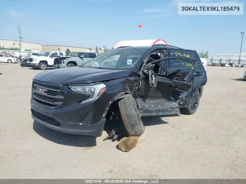 2019 GMC TERRAIN VIN 3GKALTEX5KL185479 — фото 2