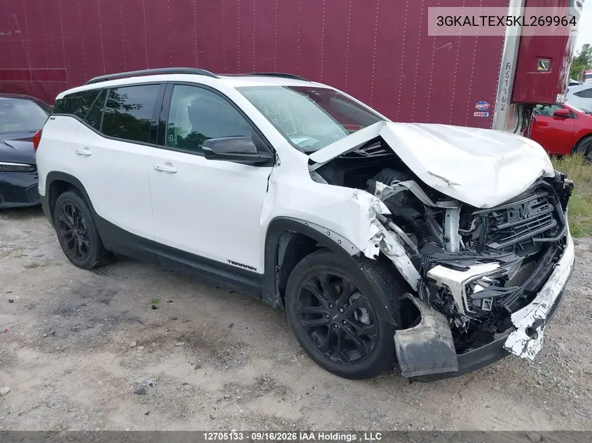 2019 GMC TERRAIN VIN 3GKALTEX5KL269964 — фото 14
