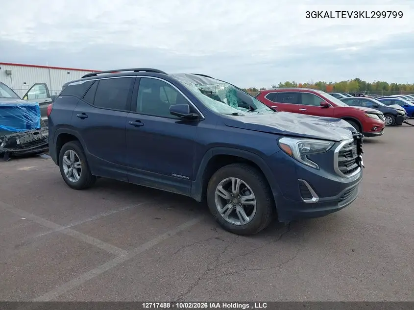 GMC TERRAIN 2019, VIN 3GKALTEV3KL299799