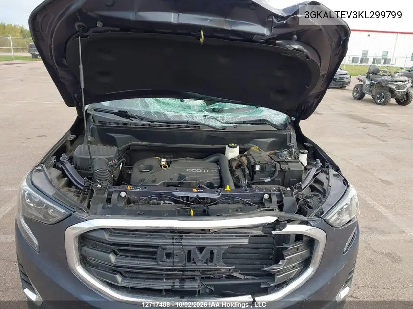 2019 GMC TERRAIN VIN 3GKALTEV3KL299799 — фото 10