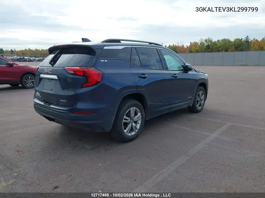 2019 GMC TERRAIN VIN 3GKALTEV3KL299799 — фото 4