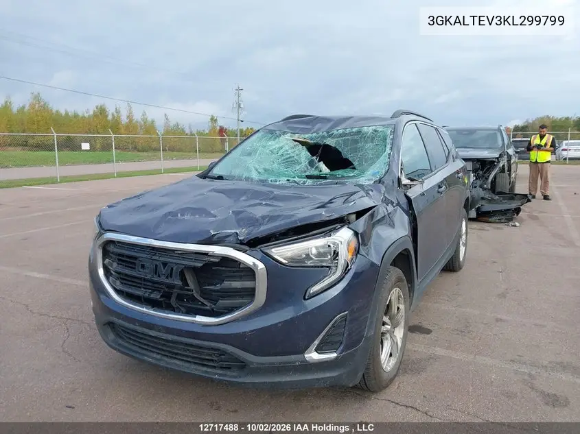 2019 GMC TERRAIN VIN 3GKALTEV3KL299799 — фото 6