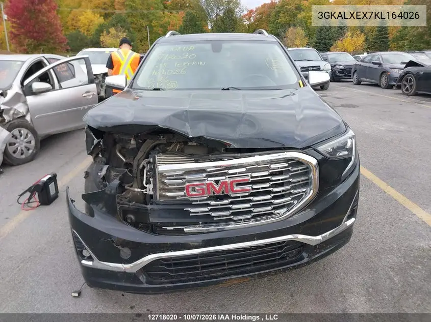 2019 GMC TERRAIN VIN 3GKALXEX7KL164026 — фото 13
