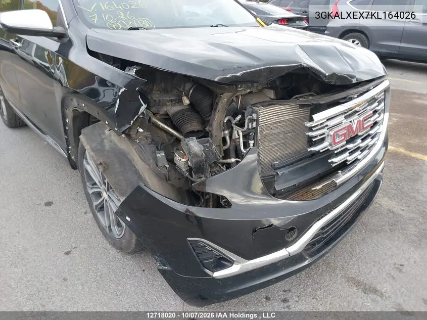 2019 GMC TERRAIN VIN 3GKALXEX7KL164026 — фото 6