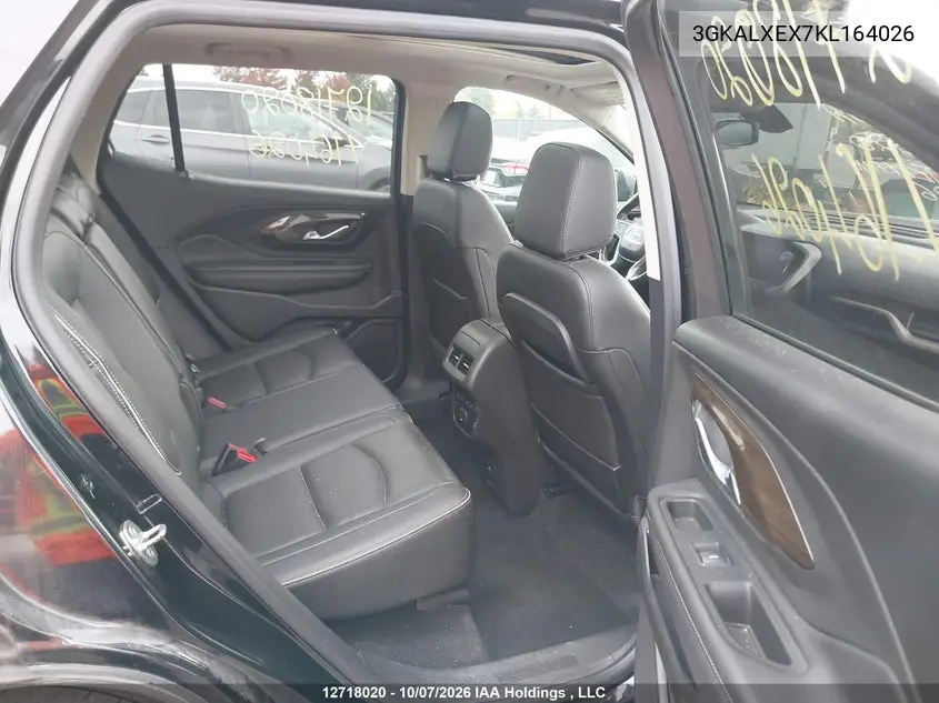 2019 GMC TERRAIN VIN 3GKALXEX7KL164026 — фото 8