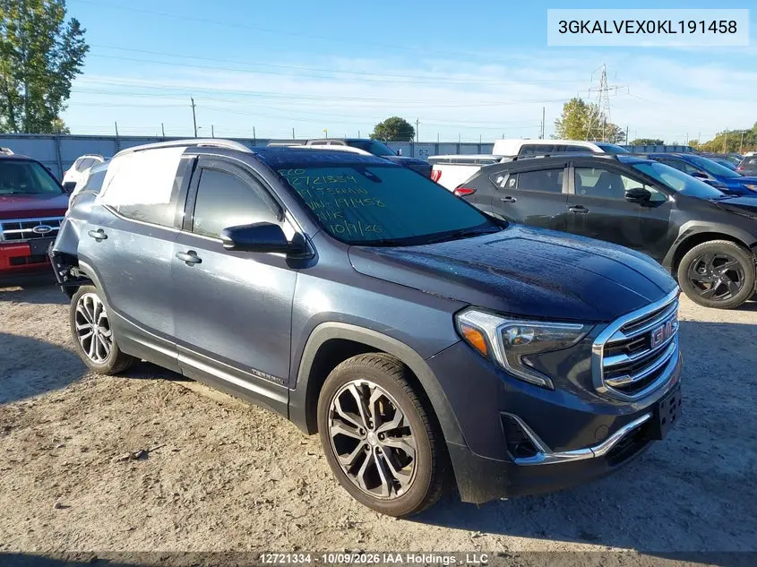 GMC TERRAIN 2019, VIN 3GKALVEX0KL191458