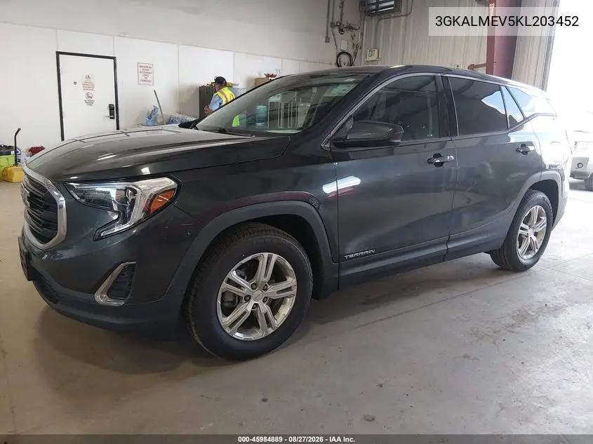 2019 GMC TERRAIN VIN 3GKALMEV5KL203452 — фото 2