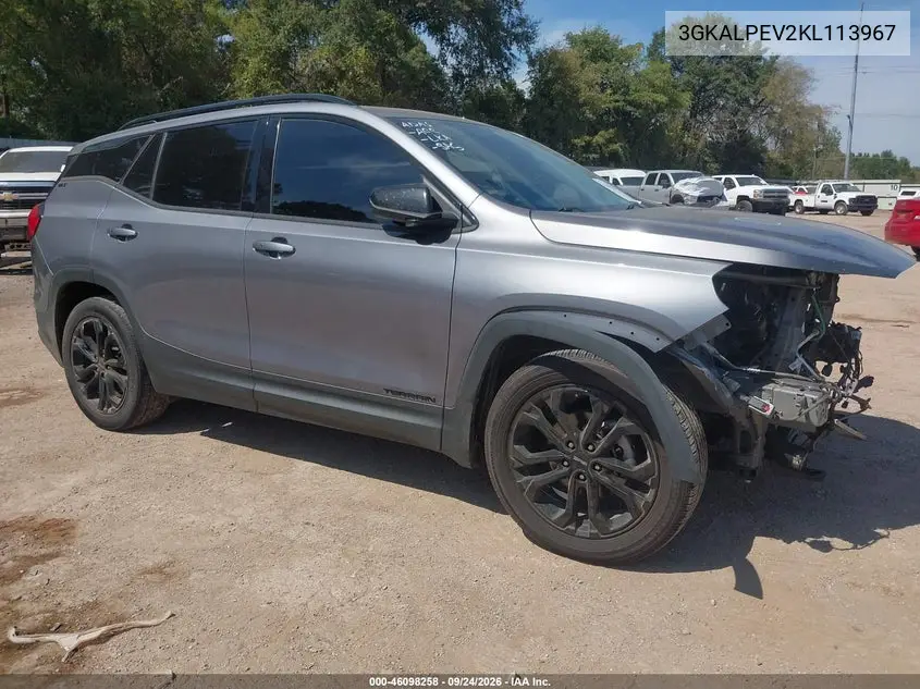 GMC TERRAIN 2019, VIN 3GKALPEV2KL113967