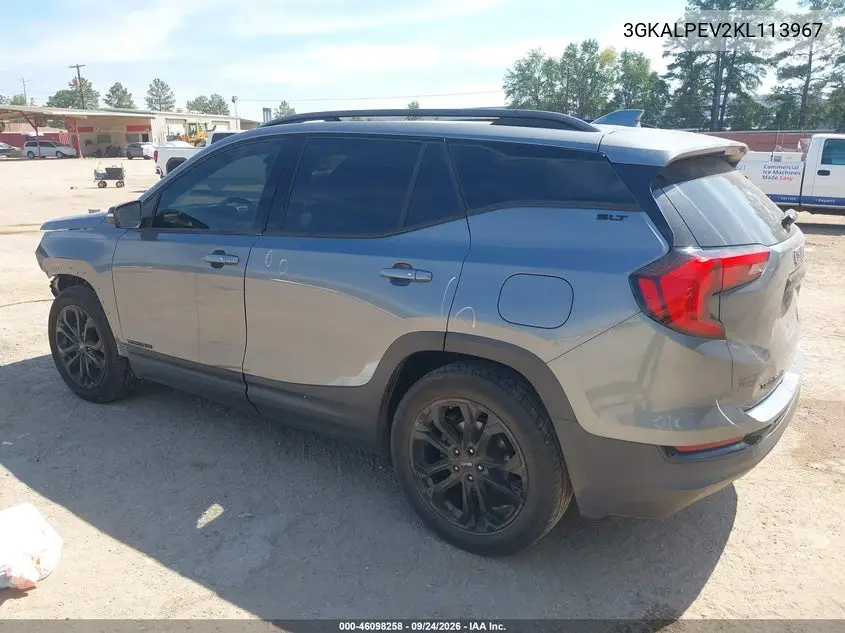 2019 GMC TERRAIN VIN 3GKALPEV2KL113967 — фото 3